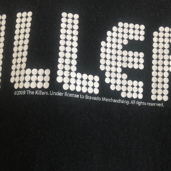 *SOLD* The killers band t-shirt - Picture 3 of 4